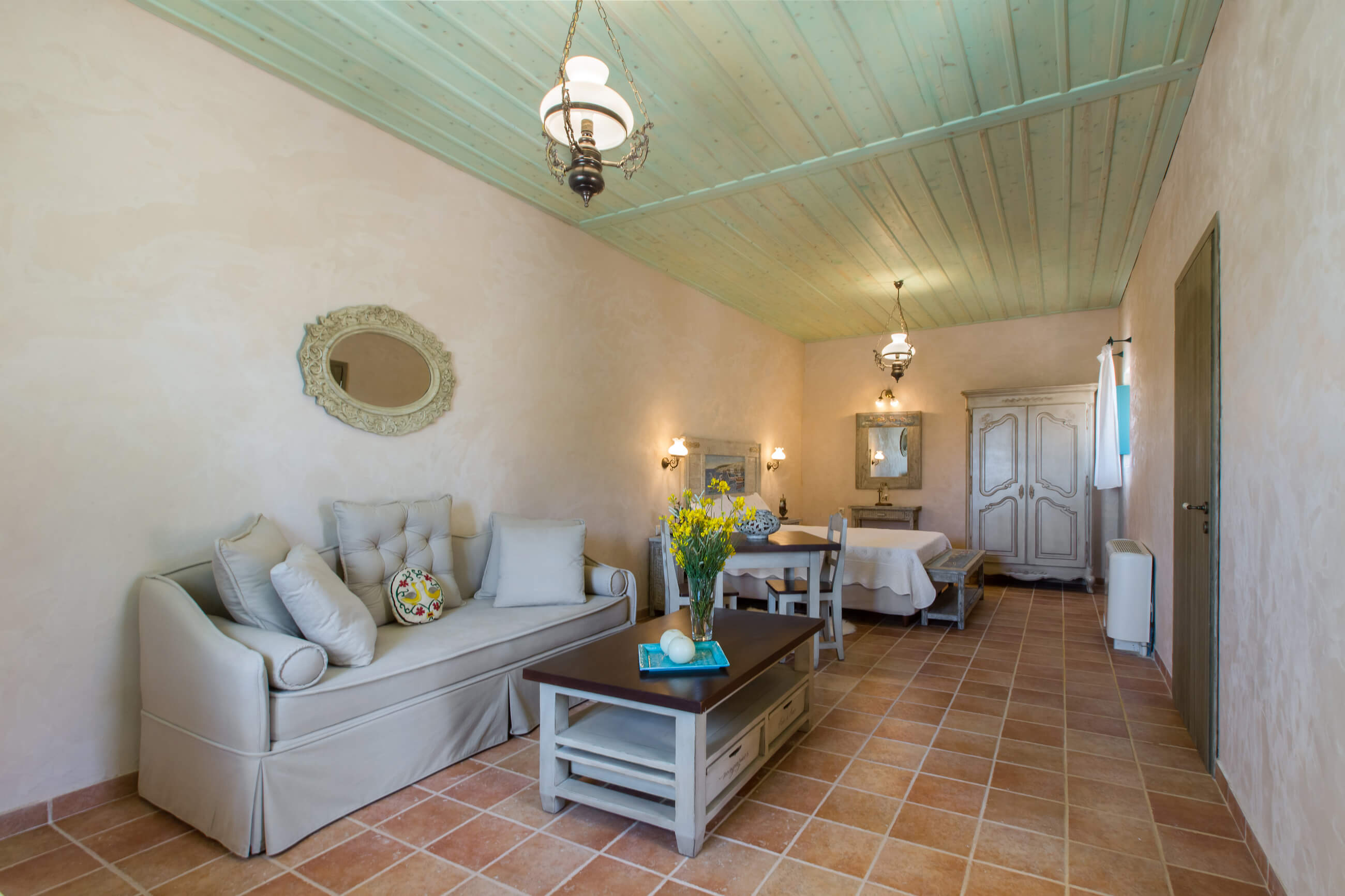 Studio with Garden View